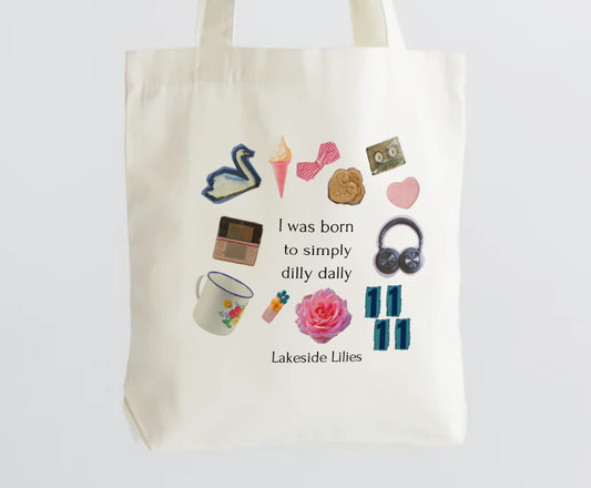 "Dilly Dallying" Tote - PREORDER
