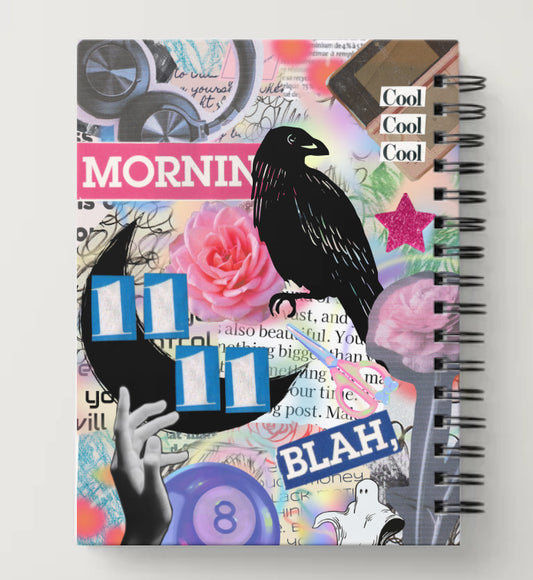 "11:11" Hardcover Spiral Notebook - PREORDER